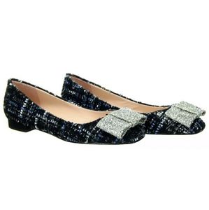 J.Crew Sally ballet in tweed